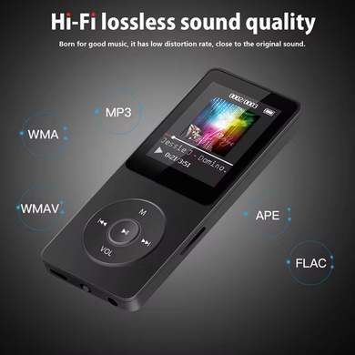 MP3 плеер 01B 32Gb с ЖК-дисплеем, встроенным динамиком, FM радио и диктофоном