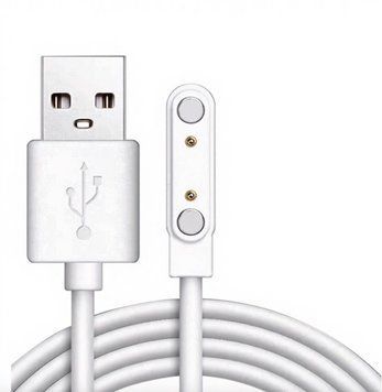 Магнітний USB кабель для зарядки дитячого смарт годинника 2-pin 7.62 мм для K26H / AS06 / AS10 / K55H