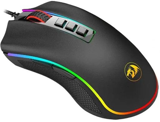 Мышка Redragon Cobra M711-FPS-1 RGB, игровая, 32000dpi., 9кн., черная
