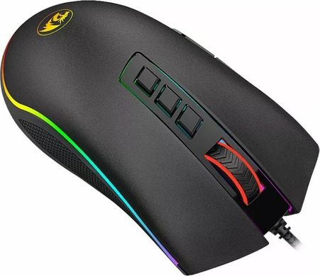 Мышка Redragon Cobra FPS, M711-2, игровая, 12400dpi., 8кн., RGB, черная