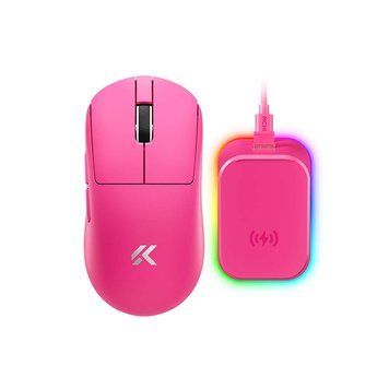 Ігрова бездротова миша MCHOSE A7 V3 Pro+ Berry Red