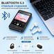 MP3 MP4 плеер A32 16GB Bluetooth 5.3 з сенсорним екраном 3.2", FM-радіо, диктофоном та підтримкою microSD до 128GB Black