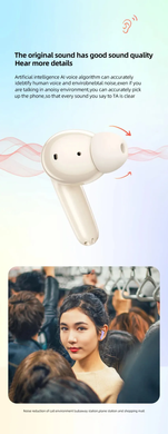 Бездротові bluetooth навушники Awei T90 ENC з шумопоглинанням