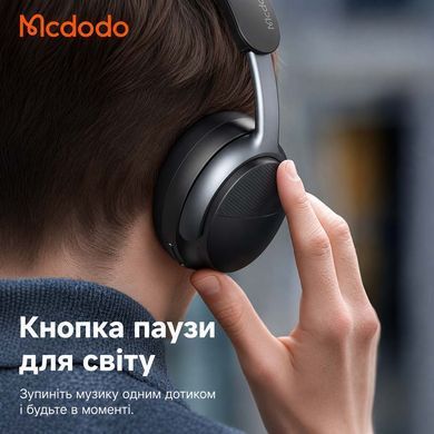Бездротові повнорозмірні навушники Mcdodo T02 кнопка керування