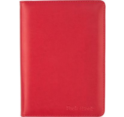 Обложка PocketBook 6" 606/616/617/627/628/632/633, уголки, красная