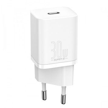 Зарядний пристрій Baseus Speed Mini Quick Charger 30W Type-C 3A Білий