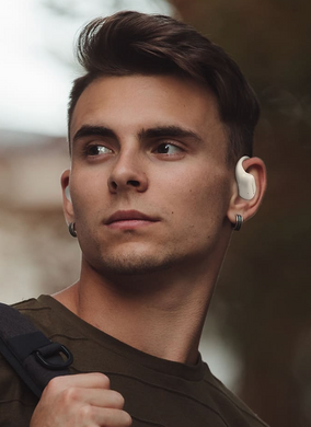 Беспроводные спортивные bluetooth наушники Langsdom TS19 Open Ear Black