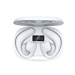Бездротові Bluetooth навушники Awei T67 з мікрофоном шумоподавлення виклику White