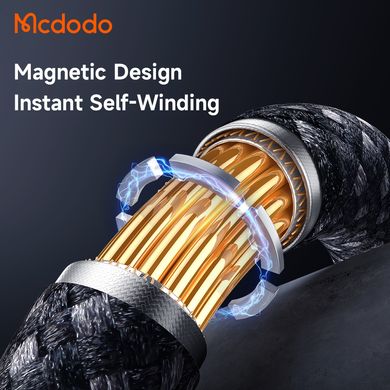 Кабель швидкого заряджання з магнітною функцією Mcdodo USB-C to Lightning 36W Magnetic Self-Winding Data Cable 1.2m CA-2010