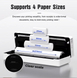 Портативний бездротовий термопринтер Smart wireless thermal printer LD0802 Bluetooth White