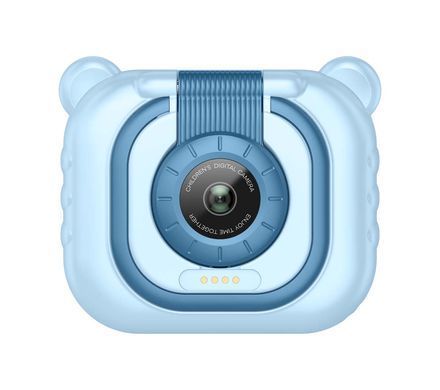 Дитяча камера для фото та відео з поворотною лінзою Blue