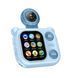 Дитяча AI камера X02 з GPS, SIM-картою та відеодзвінком Blue