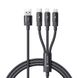 Багатофункціональний кабель Mcdodo 3 in 1 USB-A to USB-C+Lightning+Micro USB Data Cable 1.2M CA-5790