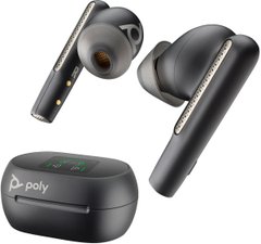 Навушники з мікрофоном Poly TWS Voyager Free 60+ Earbuds + BT700C + TSCHC Black