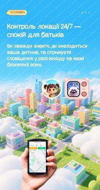 Дитяча камера з безпечним дизайном без гострих кутів