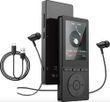 MP3 плеєр з Bluetooth 5.0, 2.4" екраном, HiFi звуком, FM-радіо та диктофоном, до 20 годин роботи SM-56 Чорний