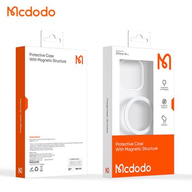 Магнітний чохол для iPhone 16 Mcdodo PC-4920 Прозорий