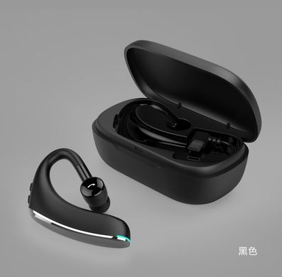 Бездротова Bluetooth гарнітура Yincine 900 із зарядним кейсом Чорна