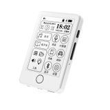 Білий MP3-плеєр Z01 &mdash; загальний вигляд