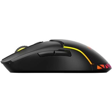 Мышка XTRIKE ME GW-610, игровая беспроводная 8000dpi., 7кн., RGB, черная