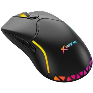 Мышка XTRIKE ME GW-610, игровая беспроводная 8000dpi., 7кн., RGB, черная