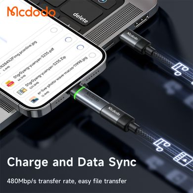 Адаптер (перехідник) Mcdodo автоматичного вимкнення Lightning to USB-C Auto Power Off Adapter OT-6010