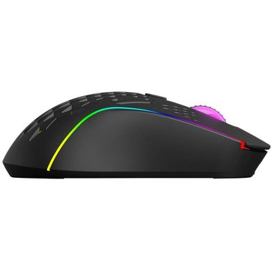 Мишка XTRIKE ME GW-611, ігрова бездротова 8000dpi., 7кн., RGB, чорна