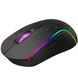 Мишка XTRIKE ME GW-611, ігрова бездротова 8000dpi., 7кн., RGB, чорна