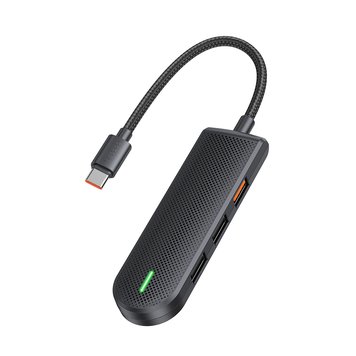 USB-хаб Mcdodo Type-C на 5 портів для Mac iPad OS Windows Android HU-1430