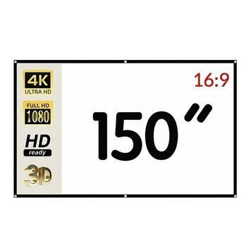 Екран для проектора 150 дюймів