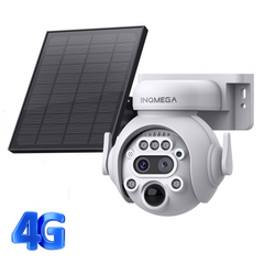 Вулична відеокамера із сонячною панеллю INQMEGA 4G ST-S515 Dual lens 6MP 12x zoom