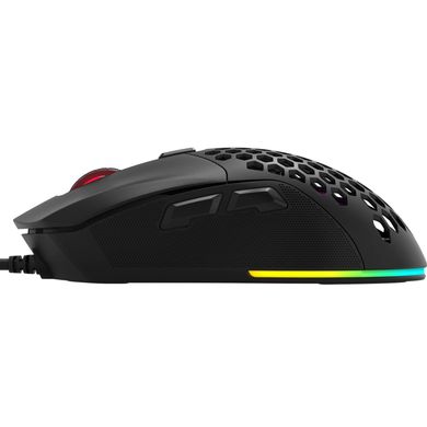 Мышка XTRIKE ME GM-316, игровая 7200dpi., 7кн., 13 режимов RGB, 2 панели, черная