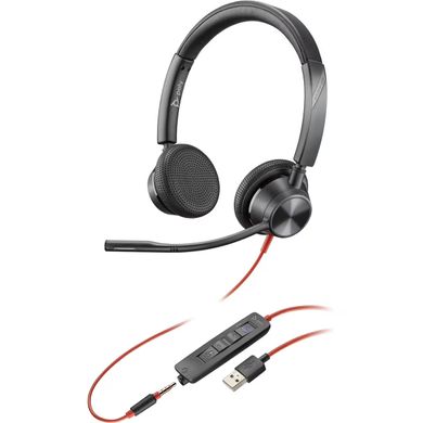 Гарнитура Poly BlackWire C3325-M USB-A HS Stereo