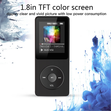 MP3 плеєр X02 Bluetooth Hi-Fi 4Gb з FM радіо та диктофоном Black