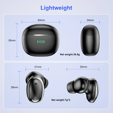 Беспроводные bluetooth наушники New Bee CT02