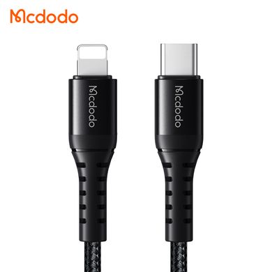 Кабель для заряджання та синхронізації даних Mcdodo USB-C to Lightning 36W 3m CA-5632