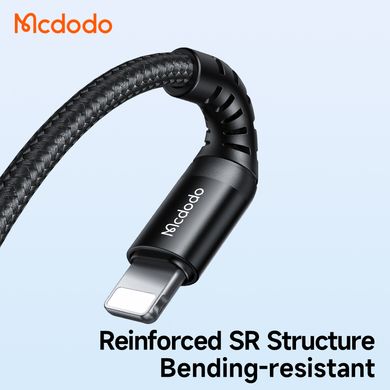 Кабель для заряджання та синхронізації даних Mcdodo USB-C to Lightning 36W 3m CA-5632