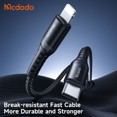 Кабель для зарядки и синхронизации данных Mcdodo USB-C to Lightning 36W 3m CA-5632