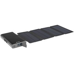 Повербанк сонячна 4-Panel 8W Sandberg PD 25000 mAh, 2xUSB, Type-C OUT