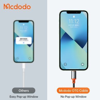 Кабель-конвертер (адаптер) Mcdodo OTG Type-C to Lightning Convertor CA-1440