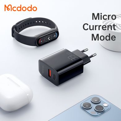 Зарядное устройство на 2 порта Mcdodo 33W PD+QC Dual Port Charger + кабель Type-C to Type-C 60W CH-0922