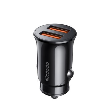 Автомобільний зарядний пристрій Mcdodo 12W 2A Car Charger із двома портами USB-A CC-6602