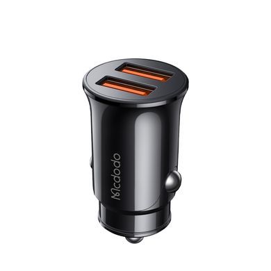 Автомобильное зарядное устройство Mcdodo 12W 2A Car Charger с двумя портами USB-A CC-6602