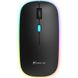 Мышка XTRIKE ME GW-113, беспроводная Bluetooth 3200dpi., 4кн., 7 режимов RGB, черная