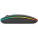 Мышка XTRIKE ME GW-113, беспроводная Bluetooth 3200dpi., 4кн., 7 режимов RGB, черная