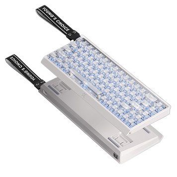 Ігрова механічна клавіатура MCHOSE Ace 68 V2 Ultra Competitive Edition White Hall Effect Magnetic Switch RGB USB 68%