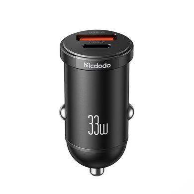 Автомобильное зарядное устройство Mcdodo 33W 3A Car Fast Charger с двумя портами USB-A/Type-C CC-2320