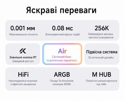 Ігрова механічна клавіатура MCHOSE Ace 68 Air 2 Berry Red переваги
