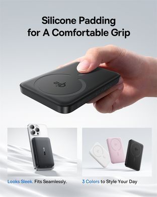 Магнітний павербанк Baseus EnerFill FM12 Qi2 10000mAh 22.5W, бездротова зарядка 15W, MagSafe, USB-C, White