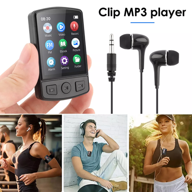 MP3 плеєр A7 Bluetooth 5.2 Hi-Fi 32Gb з кліпсою, FM радіо та диктофоном